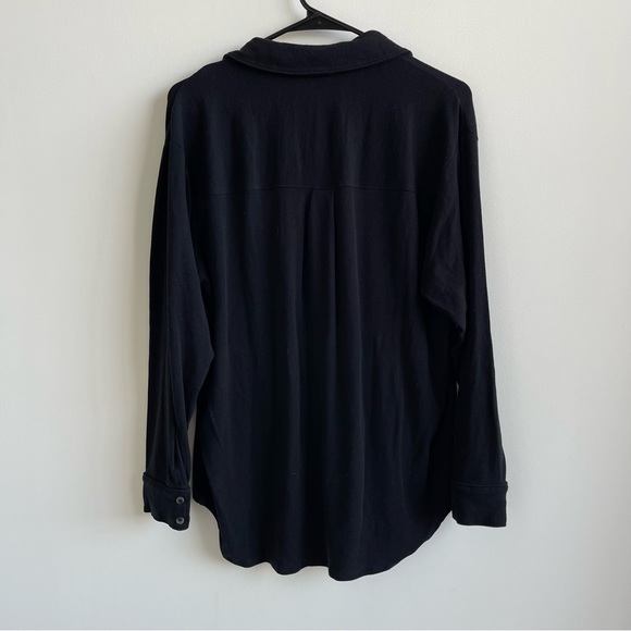 Richer Poorer ribbed button up lounge top size S - Picture 4 of 8